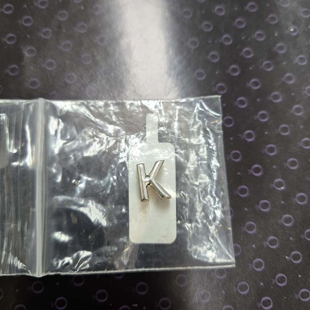 Letter K Charm